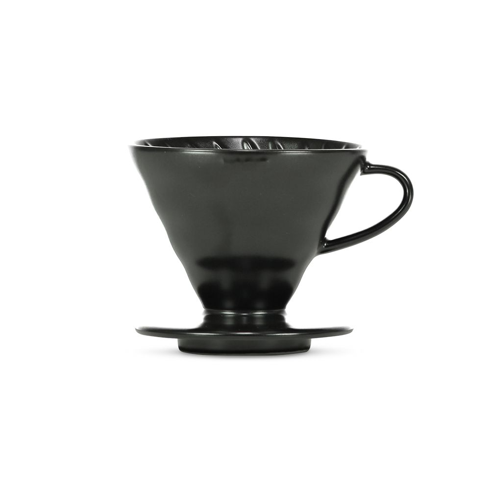 Hario Polaris and V60 Matte Black Ceramic Dripper Bundle Hario