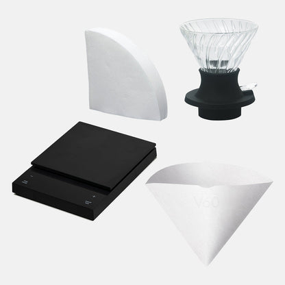Hario Polaris and V60 Switch Immersion Dripper Bundle Hario