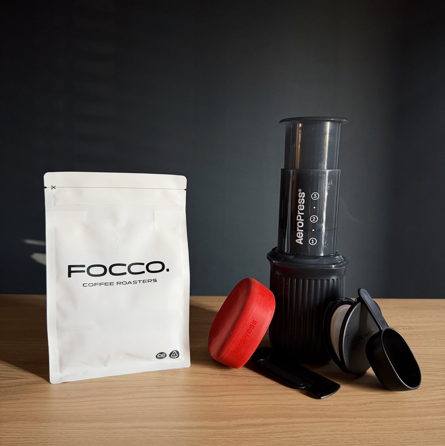 The Traveller: AeroPress Go + FOCCO Coffee FOCCO Coffee Roasters