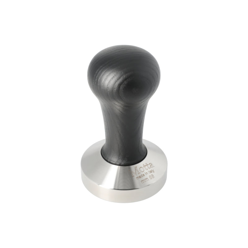 MOTTA WOODEN COFFEE TAMPER WITH BLACK HANDLE 58MM JESUK