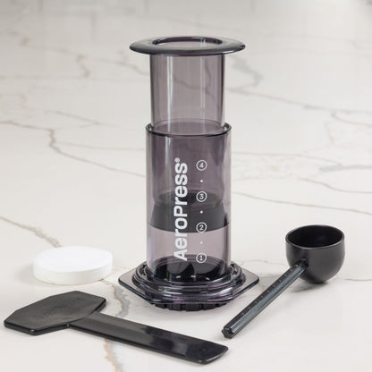 AEROPRESS CLEAR BLACK COFFEE MAKER JESUK