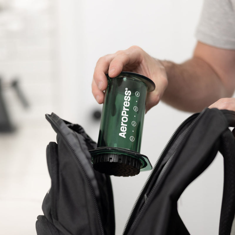 AEROPRESS CLEAR GREEN COFFEE MAKER JESUK