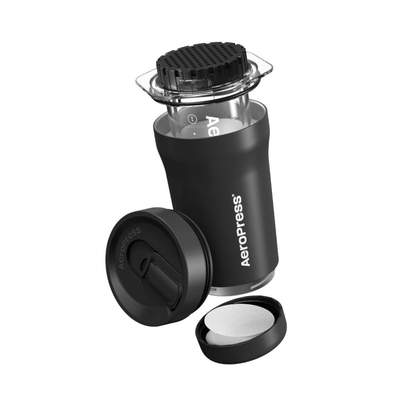 AEROPRESS GO PLUS TRAVEL COFFEE PRESS - BLACK JESUK