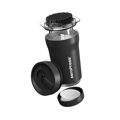 AEROPRESS GO PLUS TRAVEL COFFEE PRESS - BLACK JESUK