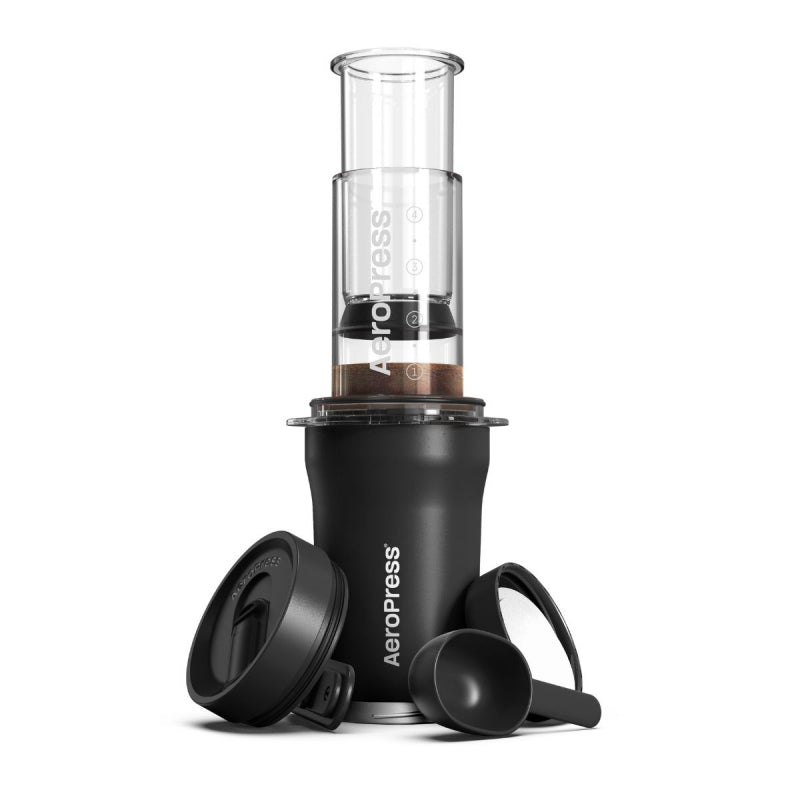 AEROPRESS GO PLUS TRAVEL COFFEE PRESS - BLACK JESUK