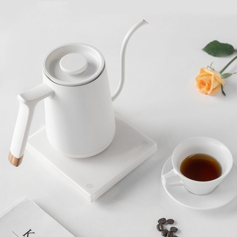 TIMEMORE FISH SMART ELECTRIC POUR OVER KETTLE - WHITE 600ML JESUK