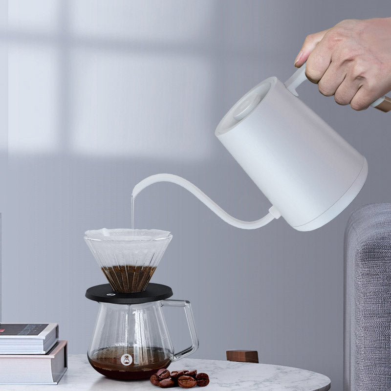 TIMEMORE FISH SMART ELECTRIC POUR OVER KETTLE - WHITE 600ML JESUK