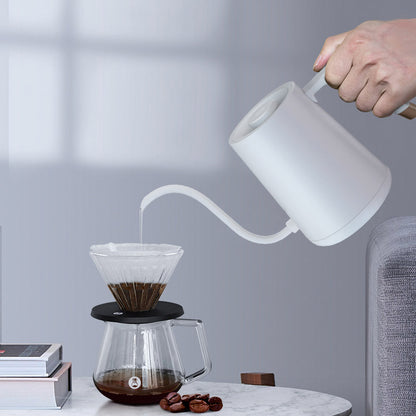 TIMEMORE FISH SMART ELECTRIC POUR OVER KETTLE - WHITE 600ML JESUK