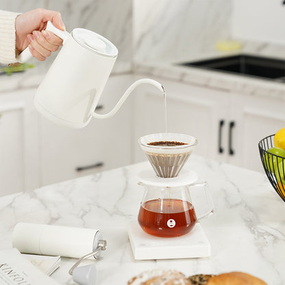 TIMEMORE FISH SMART ELECTRIC POUR OVER KETTLE - WHITE 600ML JESUK