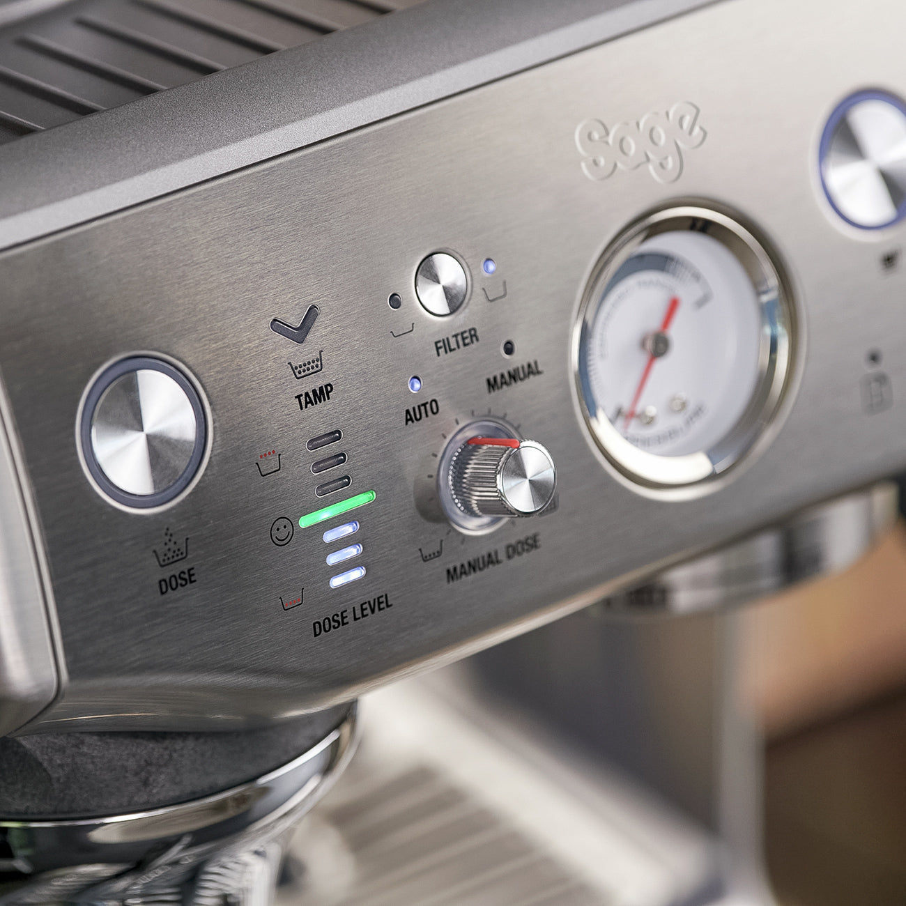 Sage Barista Express Impress Espresso Machine (Stainless Steel) Sage