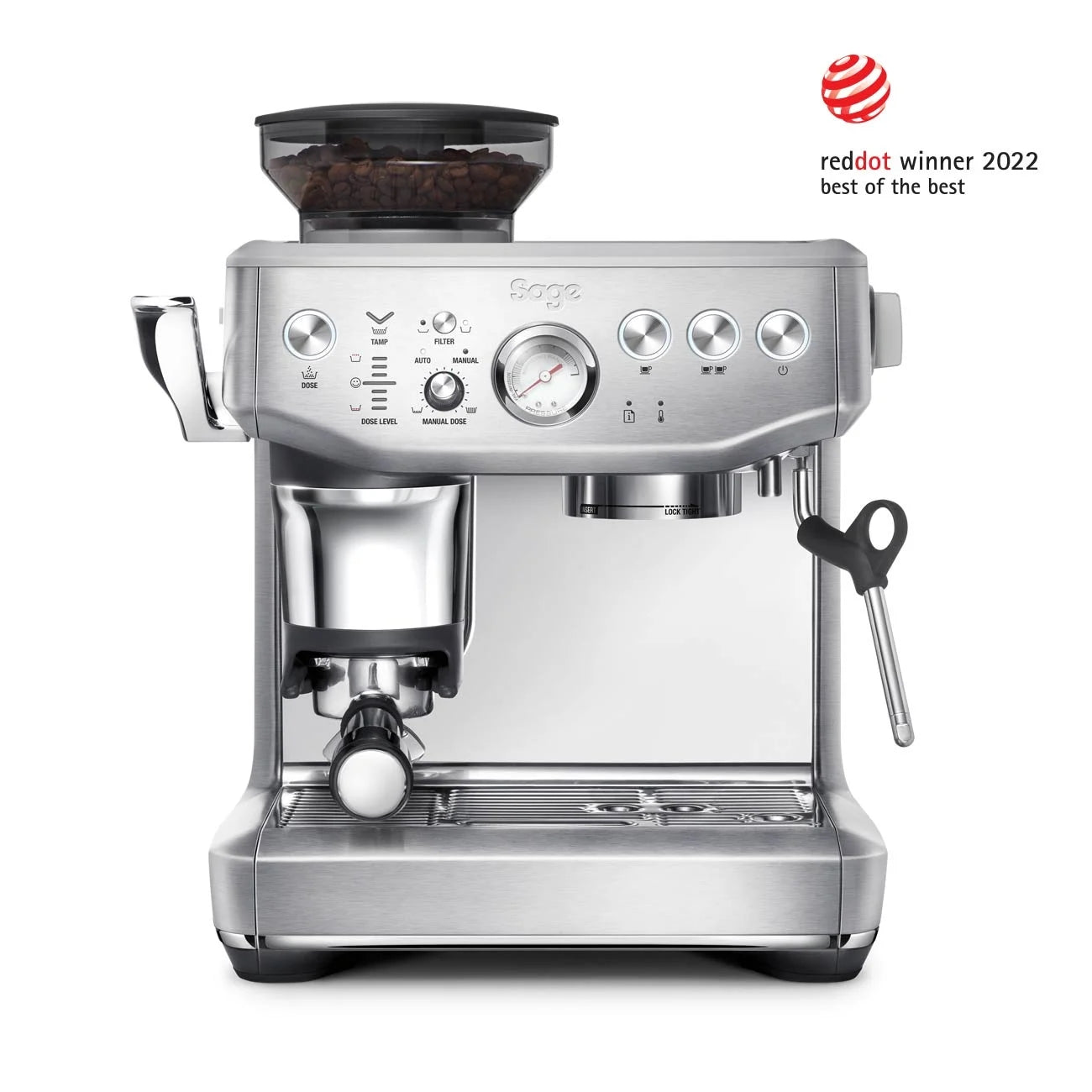 Sage Barista Express Impress Espresso Machine (Stainless Steel) Sage