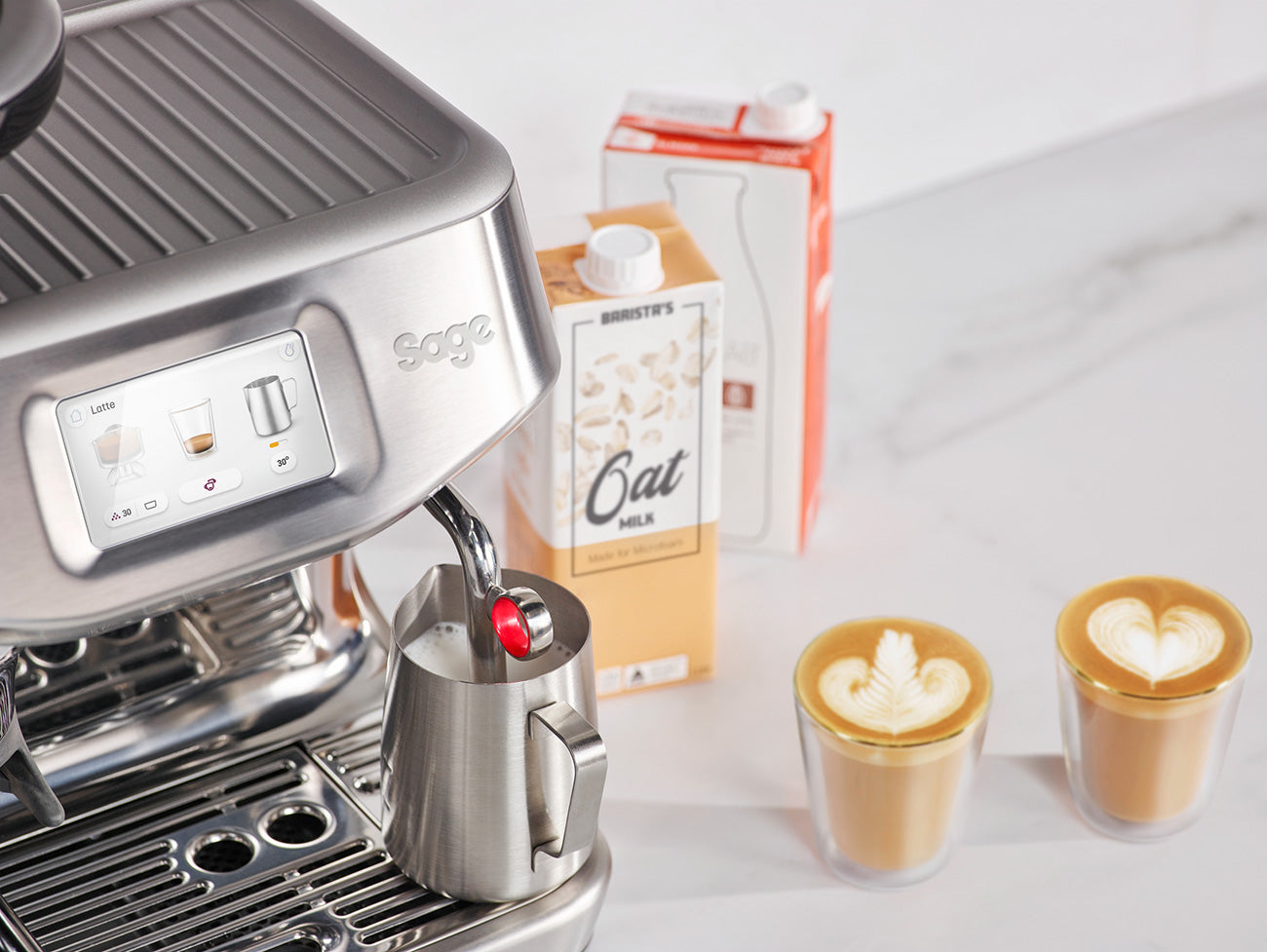 Sage Barista Touch Impress (Brushed Stainless Steel) Sage