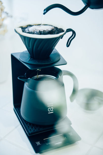 Hario V60 Metal Coffee Dripper Matte Black - Size 02 Hario