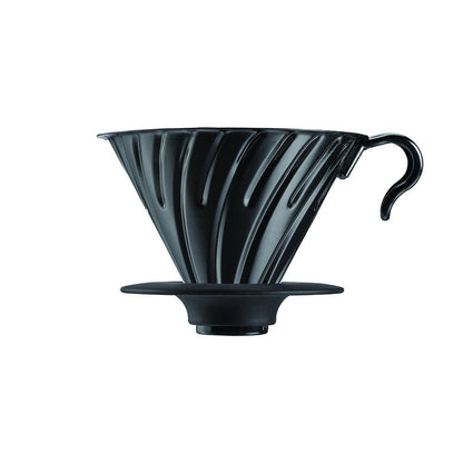 Hario V60 Metal Coffee Dripper Matte Black - Size 02 Hario
